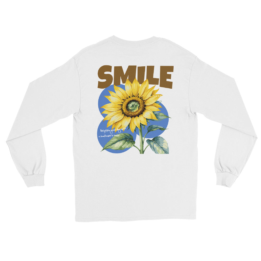 Smile Like A Sunflower Long Sleeve Shirt